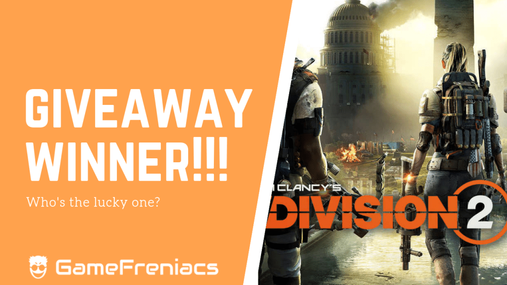 Νικητής Giveaway The Division 2&nbsp;Ps4