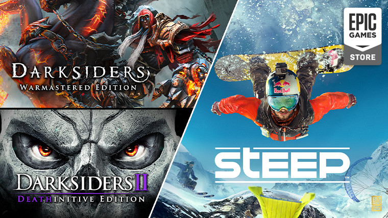 Δωρεάν τα DarkSiders I & II και το Steep μέσω του Epic Games Store&nbsp;(link)