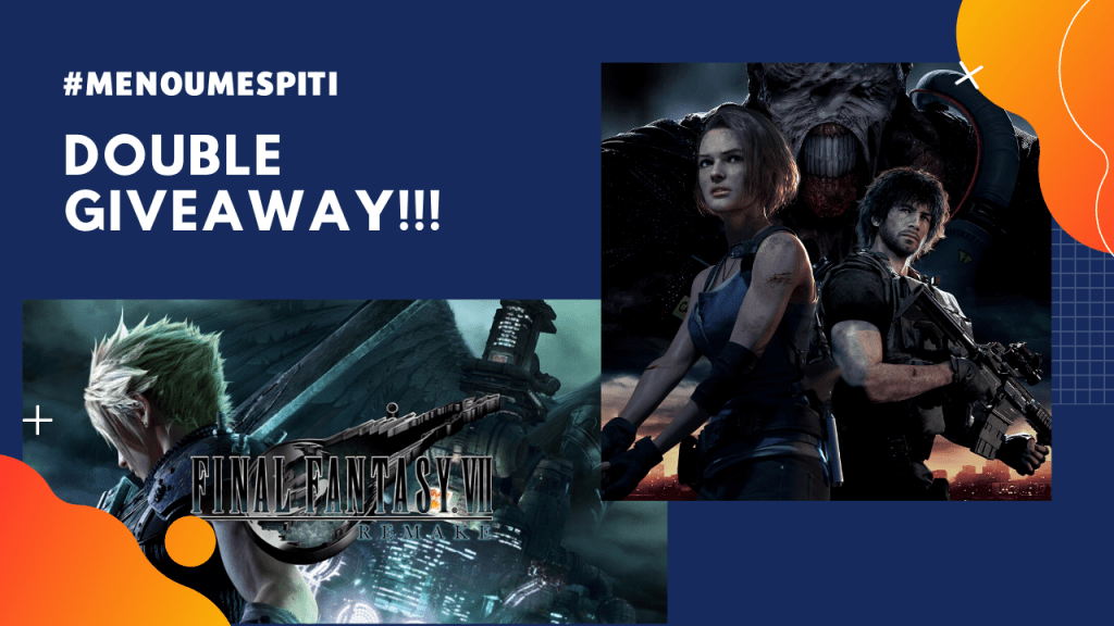 FINAL FANTASY VII Remake + Resident Evil 3&nbsp;GIVEAWAY!
