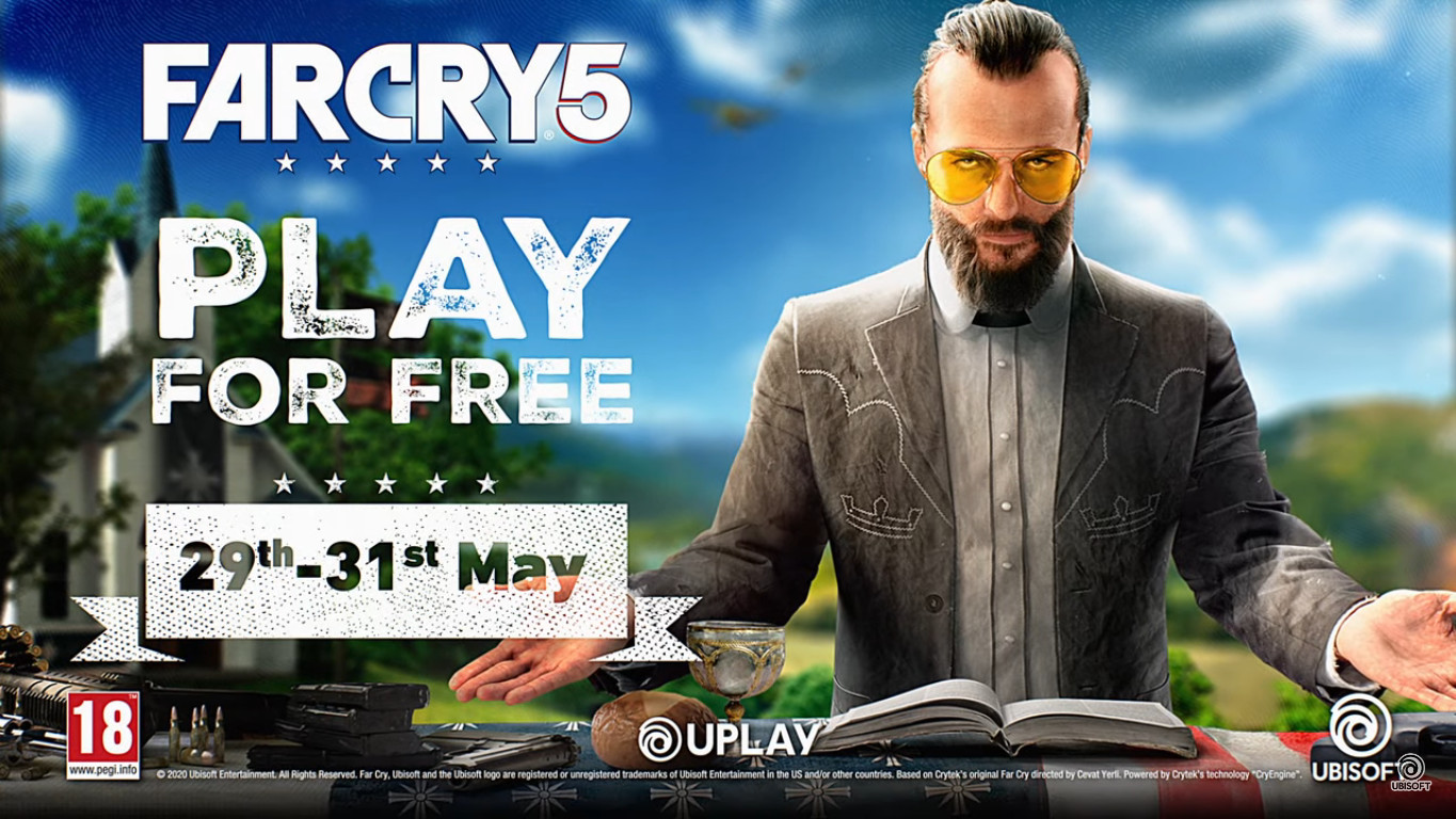 Το Far Cry 5 θα είναι Free to play για το Σαββατοκύριακο στα&nbsp;PC.