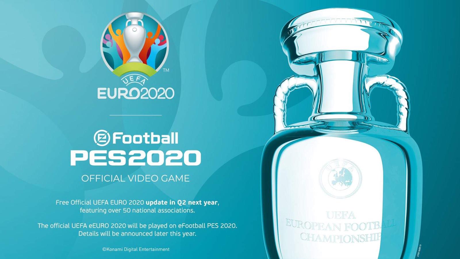 Νέα ημερομηνία κυκλοφορίας για το Euro 2020 mode του eFootball PES&nbsp;2020