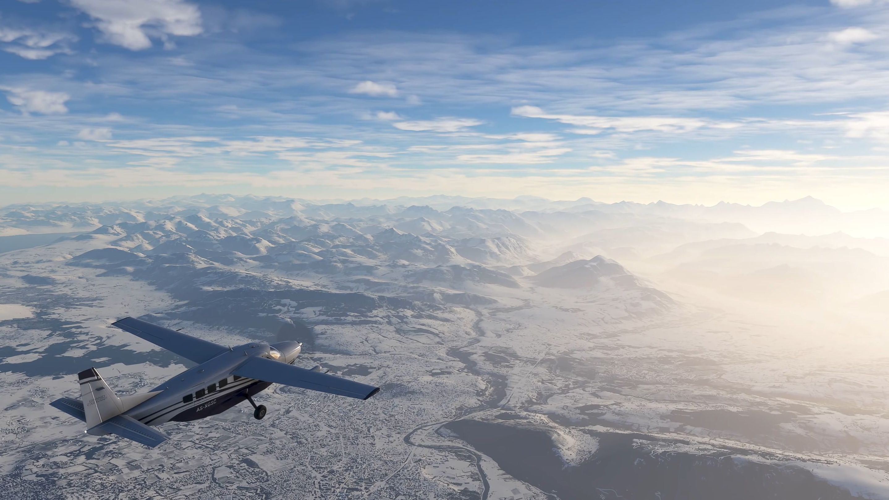 To νέο update του Microsoft Flight Simulator φέρνει&nbsp;χιόνι
