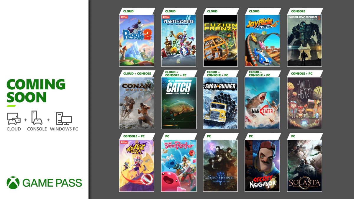 Νέες προσθήκες στο Xbox Game Pass ( μέχρι&nbsp;1/6)