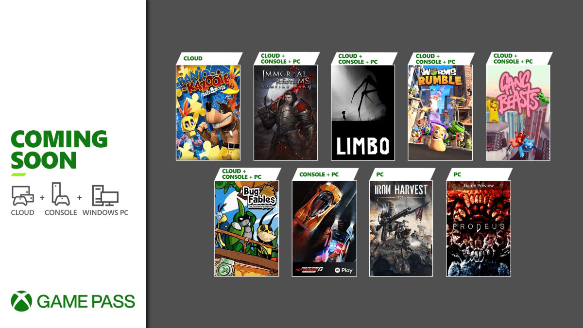 Νέες προσθήκες στο Xbox Game Pass ( μέχρι&nbsp;1/7)
