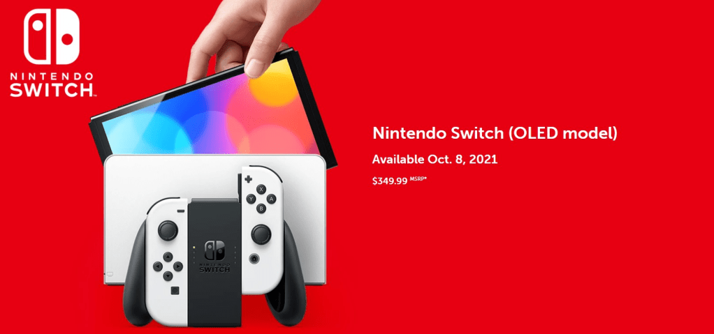 Η Nintendo ανακοίνωσε το Nintendo Switch&nbsp;OLED