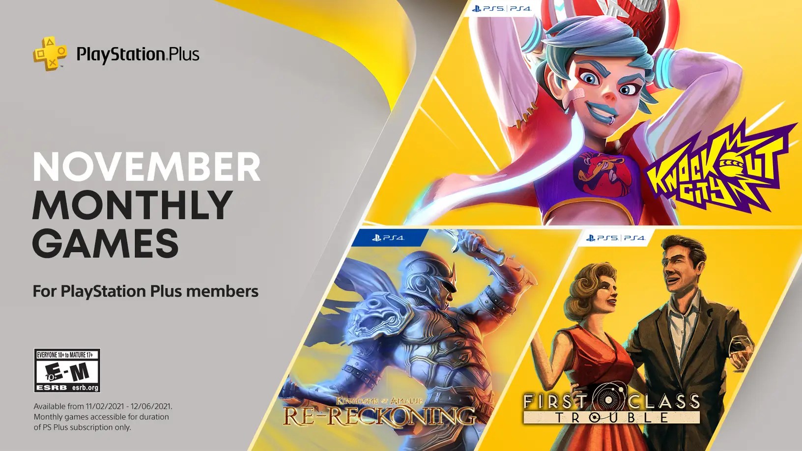 Playstation Plus: Δείτε τι φέρνει ο&nbsp;Νοέμβριος!