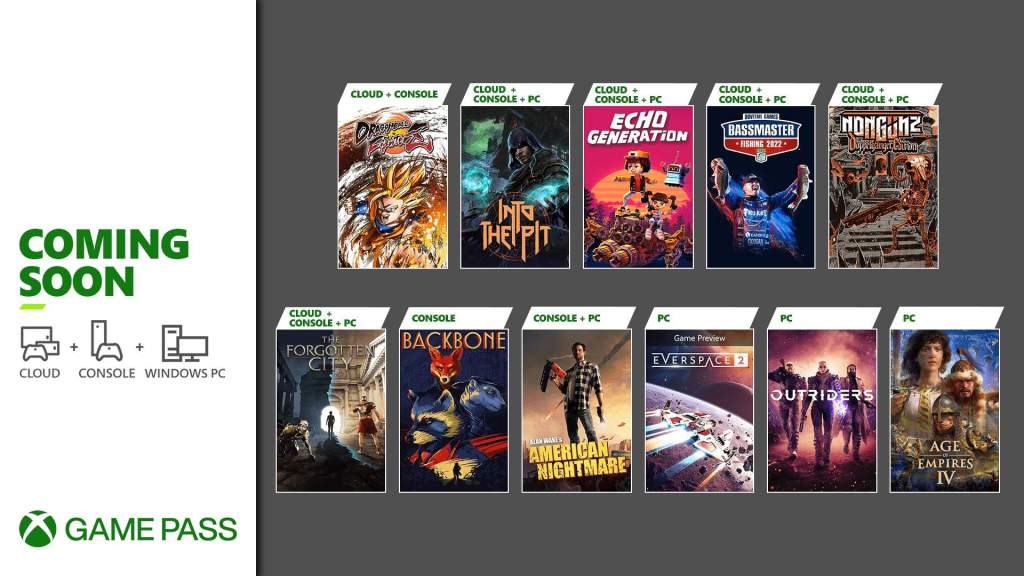 Νέες προσθήκες στο Xbox Game Pass ( μέχρι&nbsp;1/11)