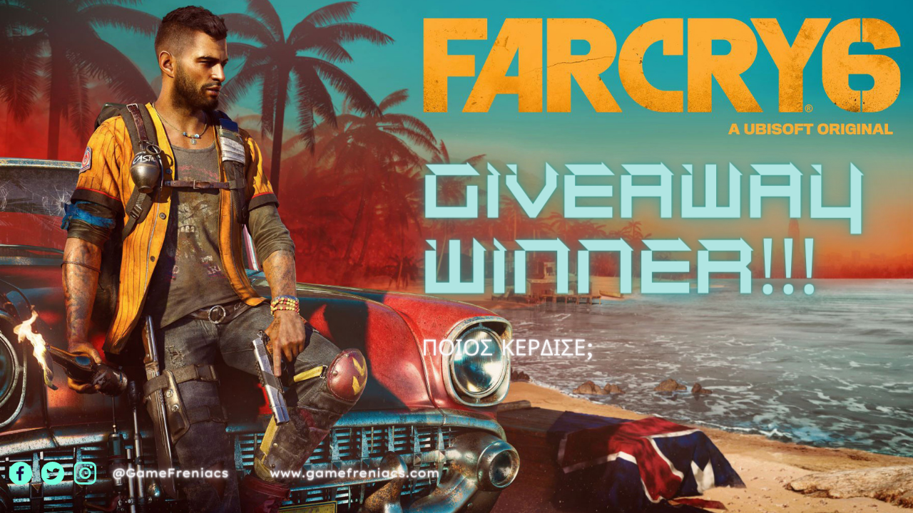 Νικητής Giveaway FAR CRY&nbsp;6!