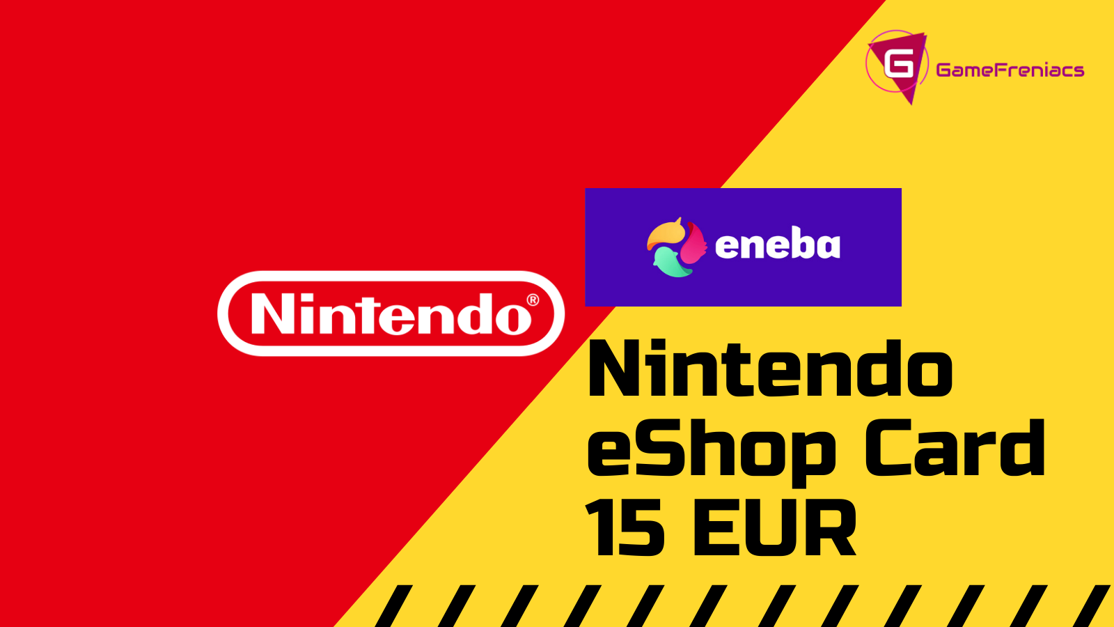 Eneba deals 18.01 | Nintendo eShop Card 15&nbsp;EUR