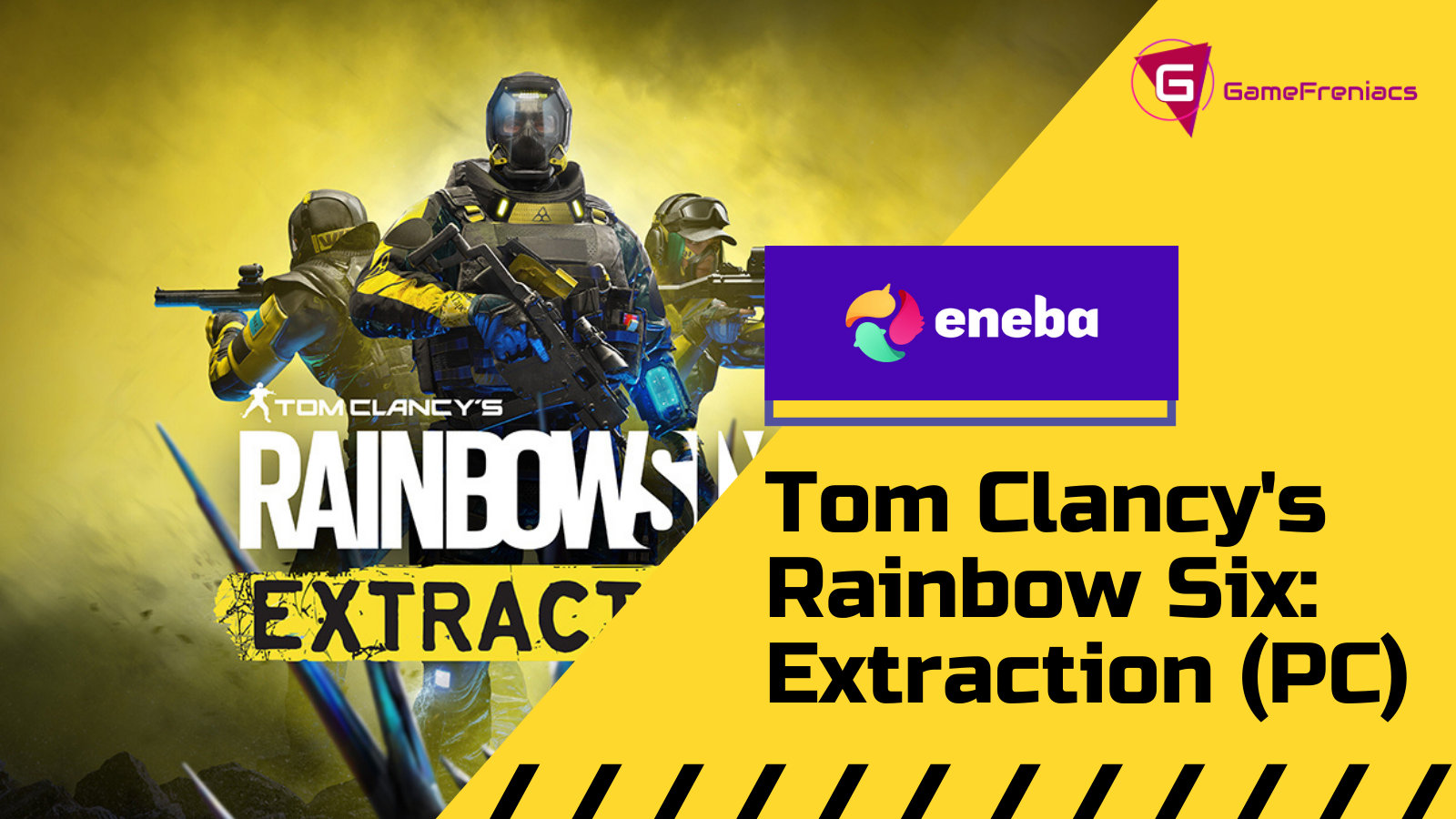 Eneba deals 22.01 | Tom Clancy’s Rainbow Six: Extraction&nbsp;PC