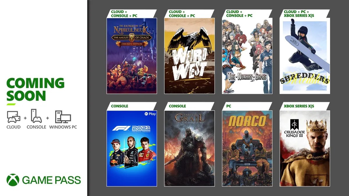 Νέες προσθήκες στο Xbox Game Pass (μέχρι&nbsp;1/4)
