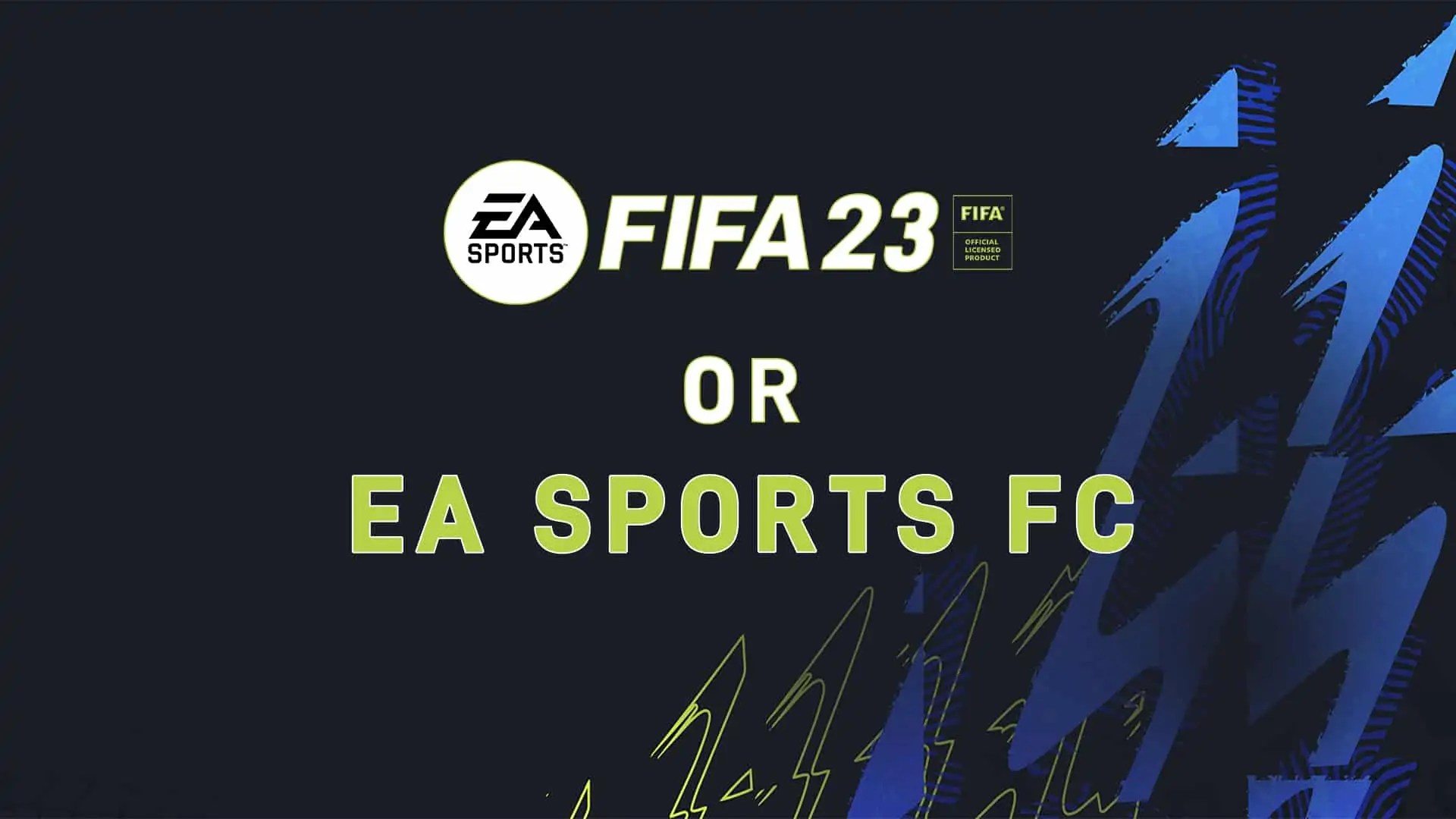 To FIFA απέθανε, ΖΗΤΩ το ΕΑ Sports&nbsp;FC!