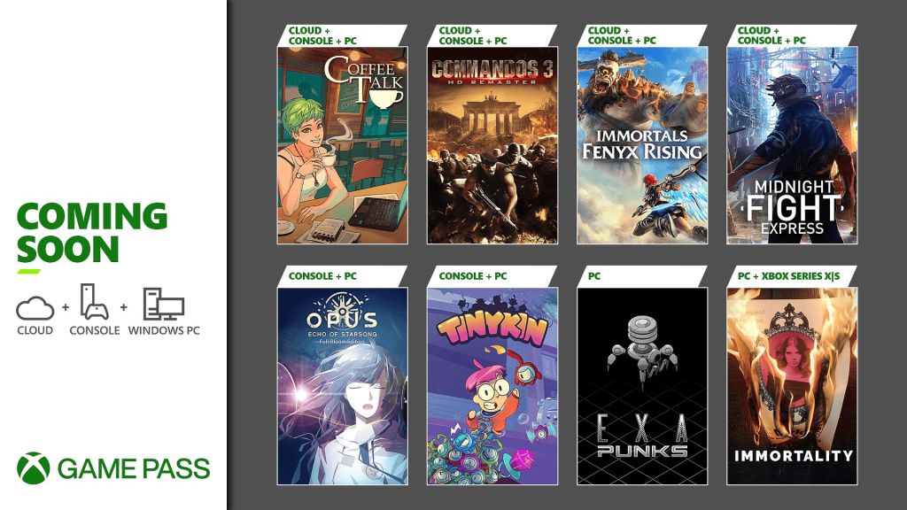 Νέες προσθήκες στο Xbox Game Pass (μέχρι&nbsp;1/9)