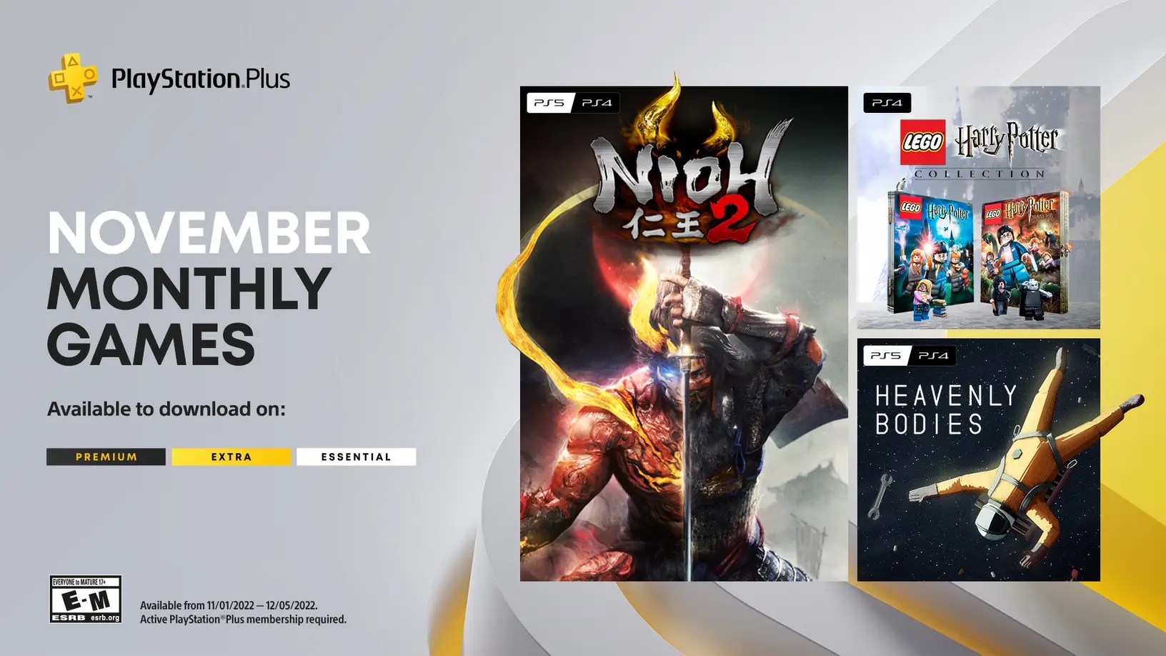 Playstation Plus Essential: Δείτε τι φέρνει ο&nbsp;Νοέμβριος!