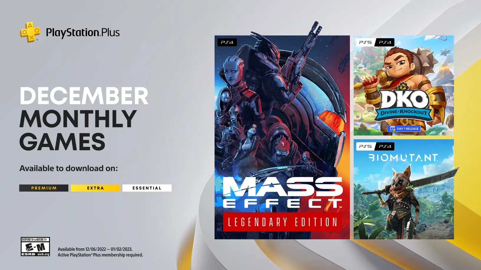Playstation Plus Essential: Δείτε τι φέρνει ο&nbsp;Δεκέμβριος!