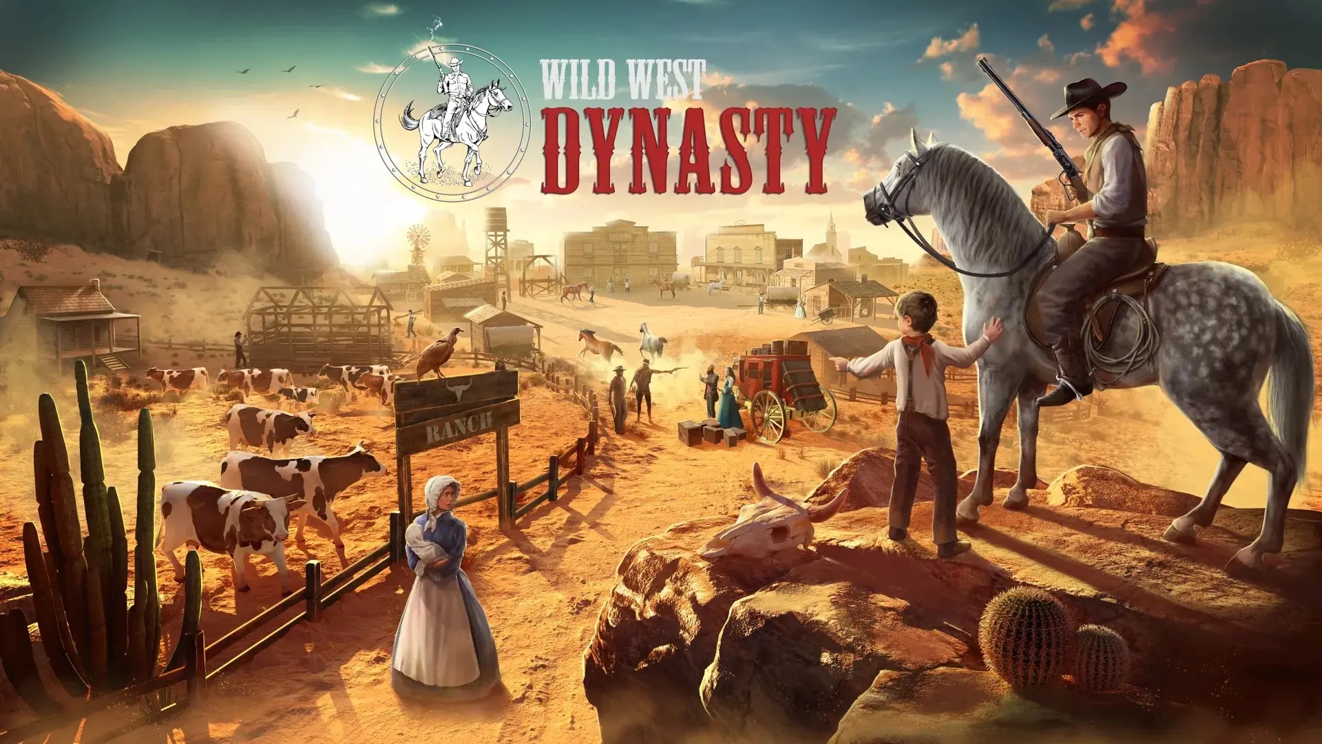Βόλτα στο ηλιοβασίλεμα με το trailer του Wild West&nbsp;Dynasty