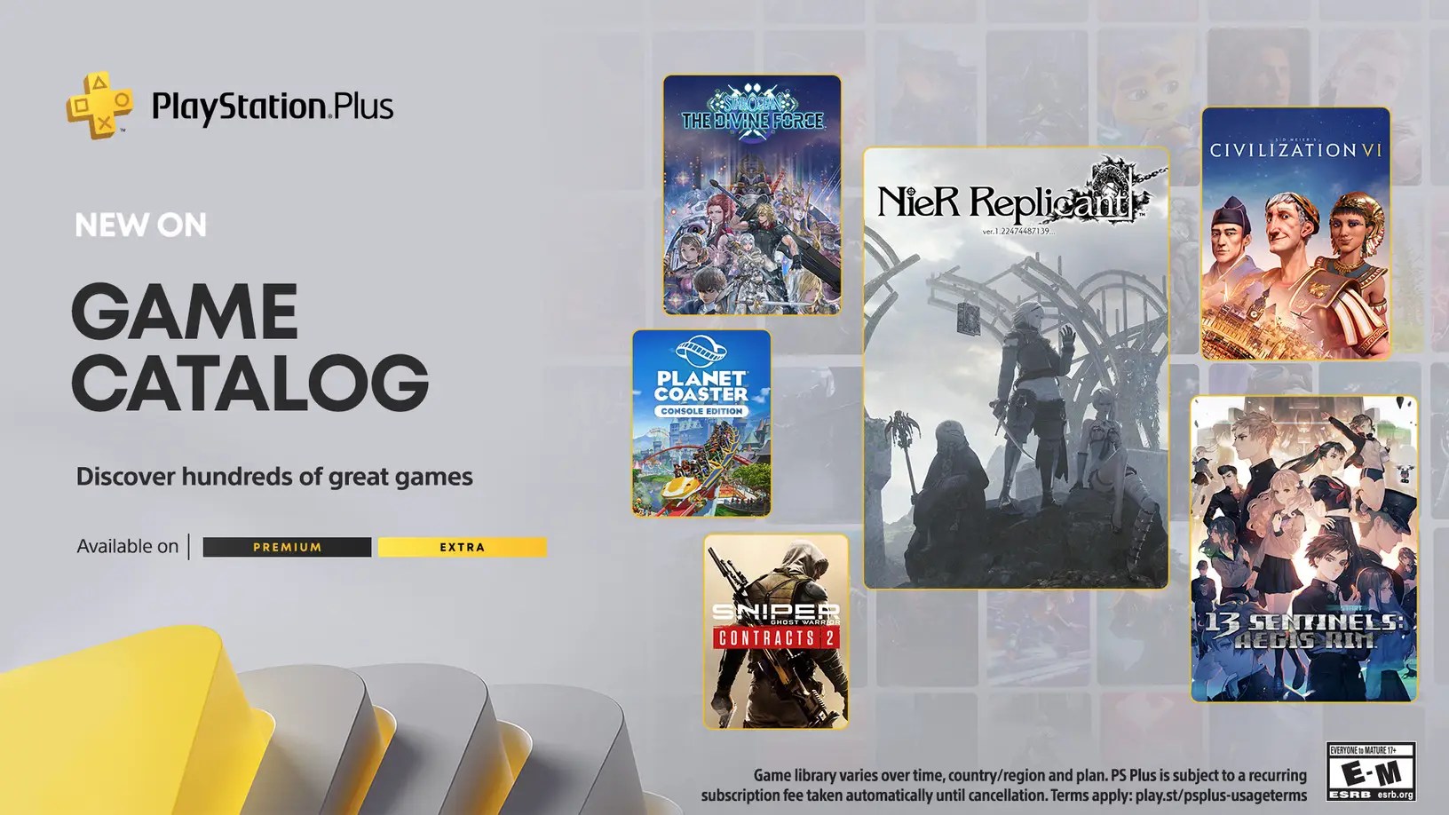 Αυτές είναι οι προσθήκες σε PlayStation Plus Extra & Premium για τον Σεπτέμβριο του&nbsp;2023