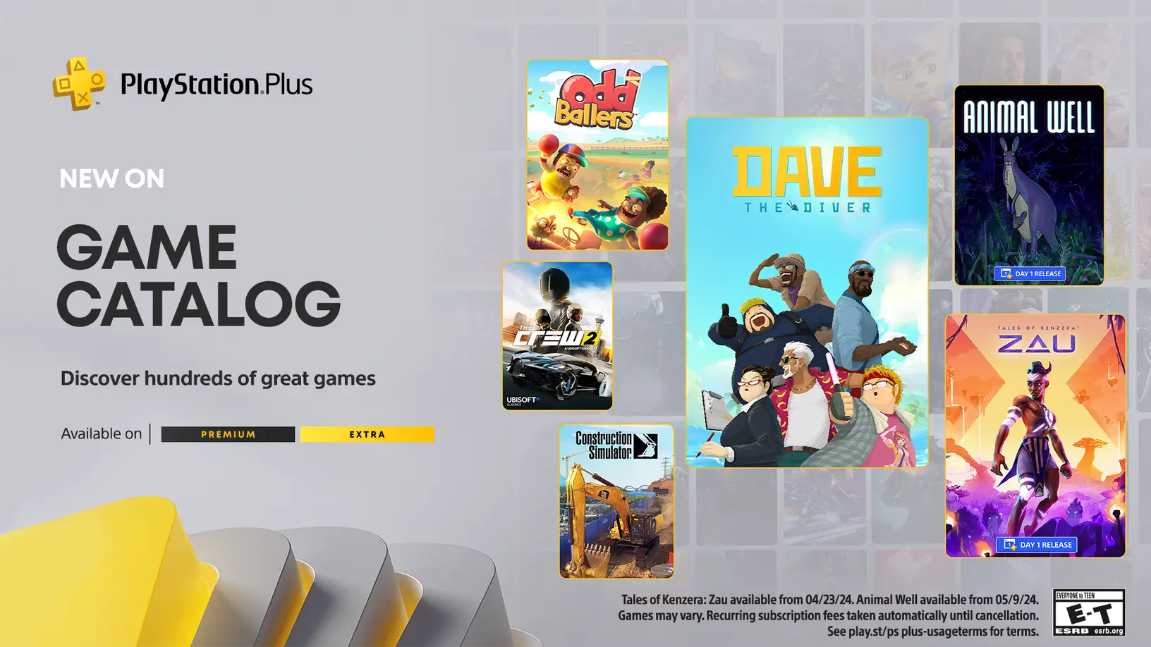 Καλώς ήρθατε στον κατάλογο παιχνιδιών PlayStation Plus για τον&nbsp;Απρίλιο!