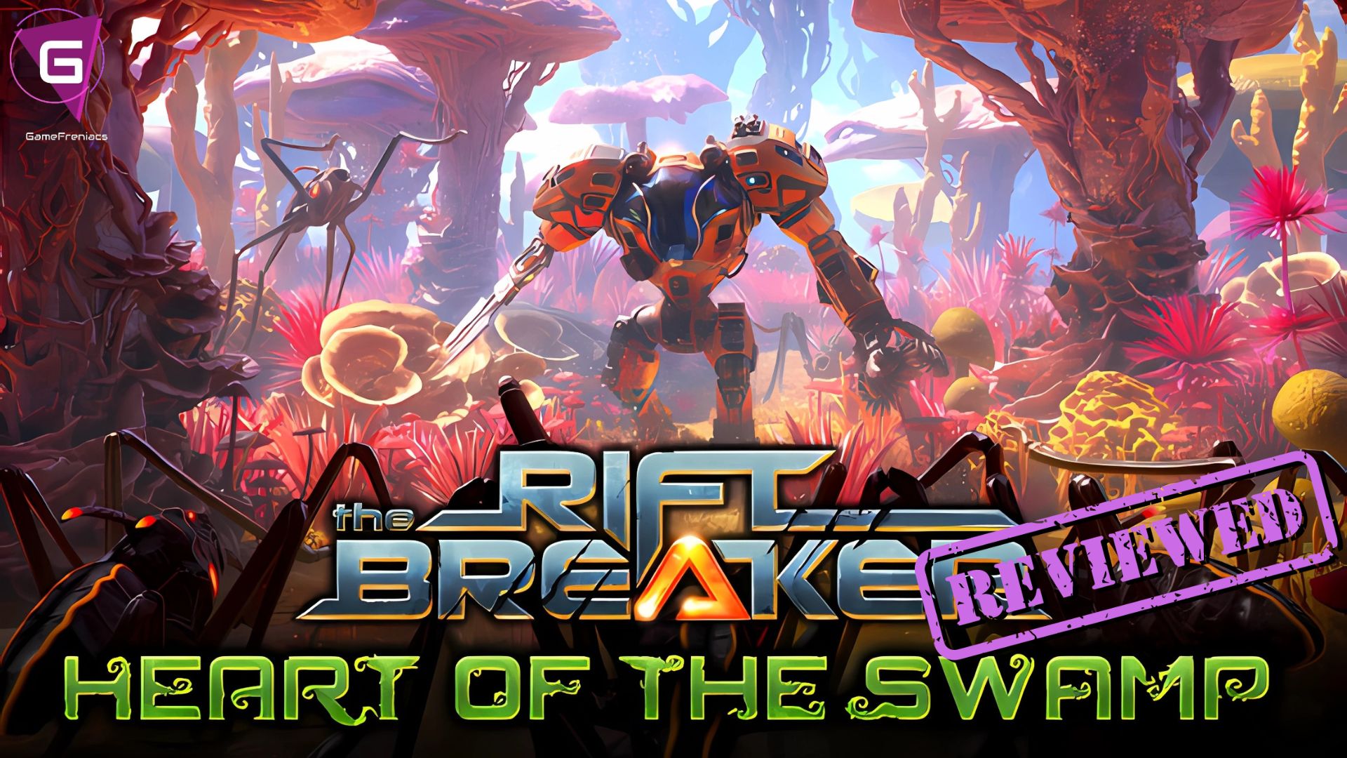 Η Νέα Ενημέρωση του RiftBreaker: Εξερευνώντας το DLC «Heart of the&nbsp;Swamp»