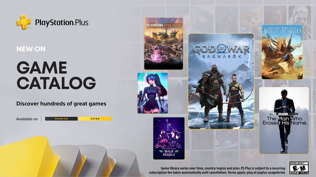 Κατάλογος παιχνιδιών PlayStation Plus Extra/Premium για τον&nbsp;Ιανουάριο