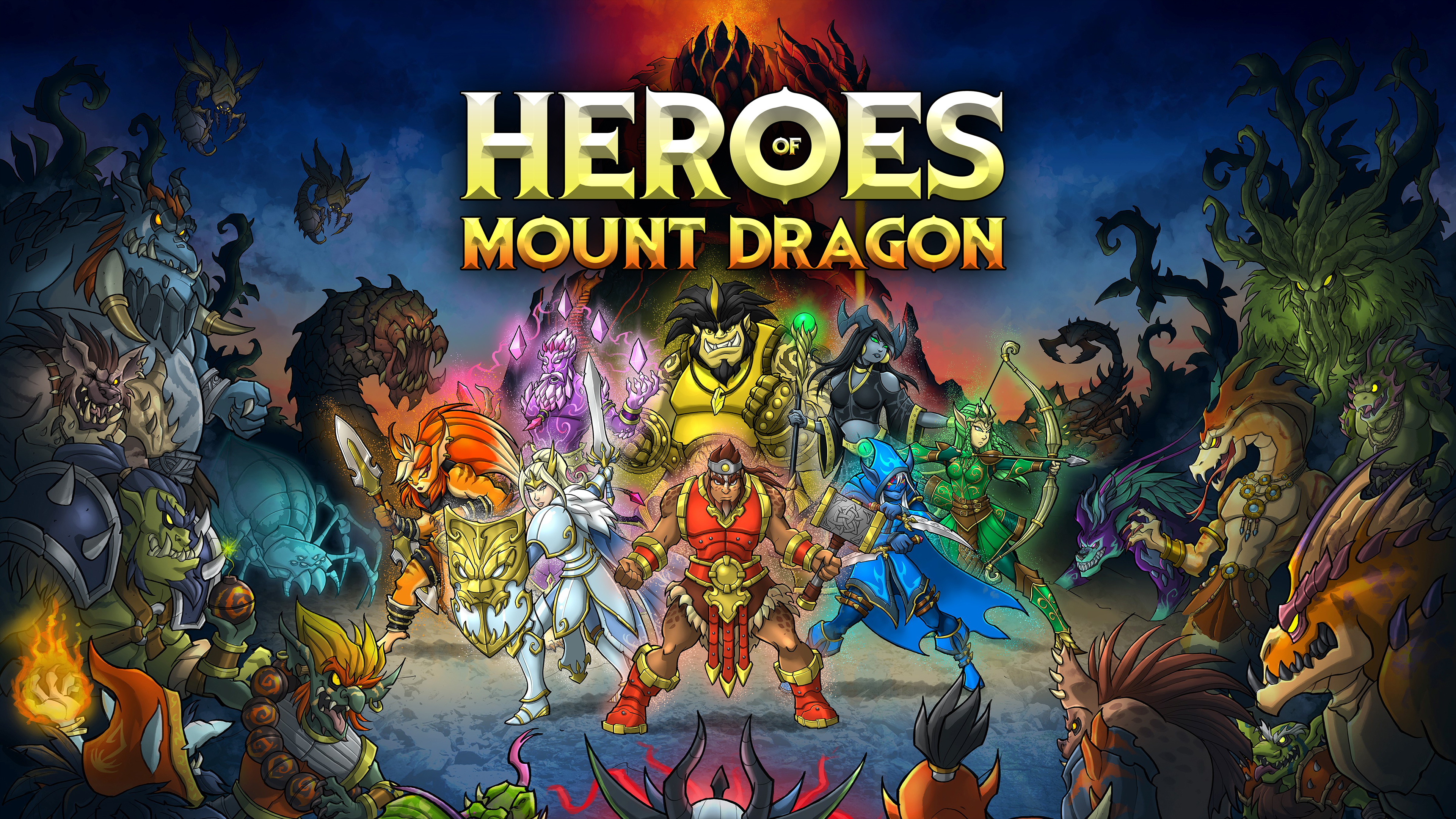 Το RuniQ, ένα Indie studio, Κυκλοφορεί το «Heroes of Mount Dragon» στο Steam Αυτόν τον&nbsp;Ιούνιο!