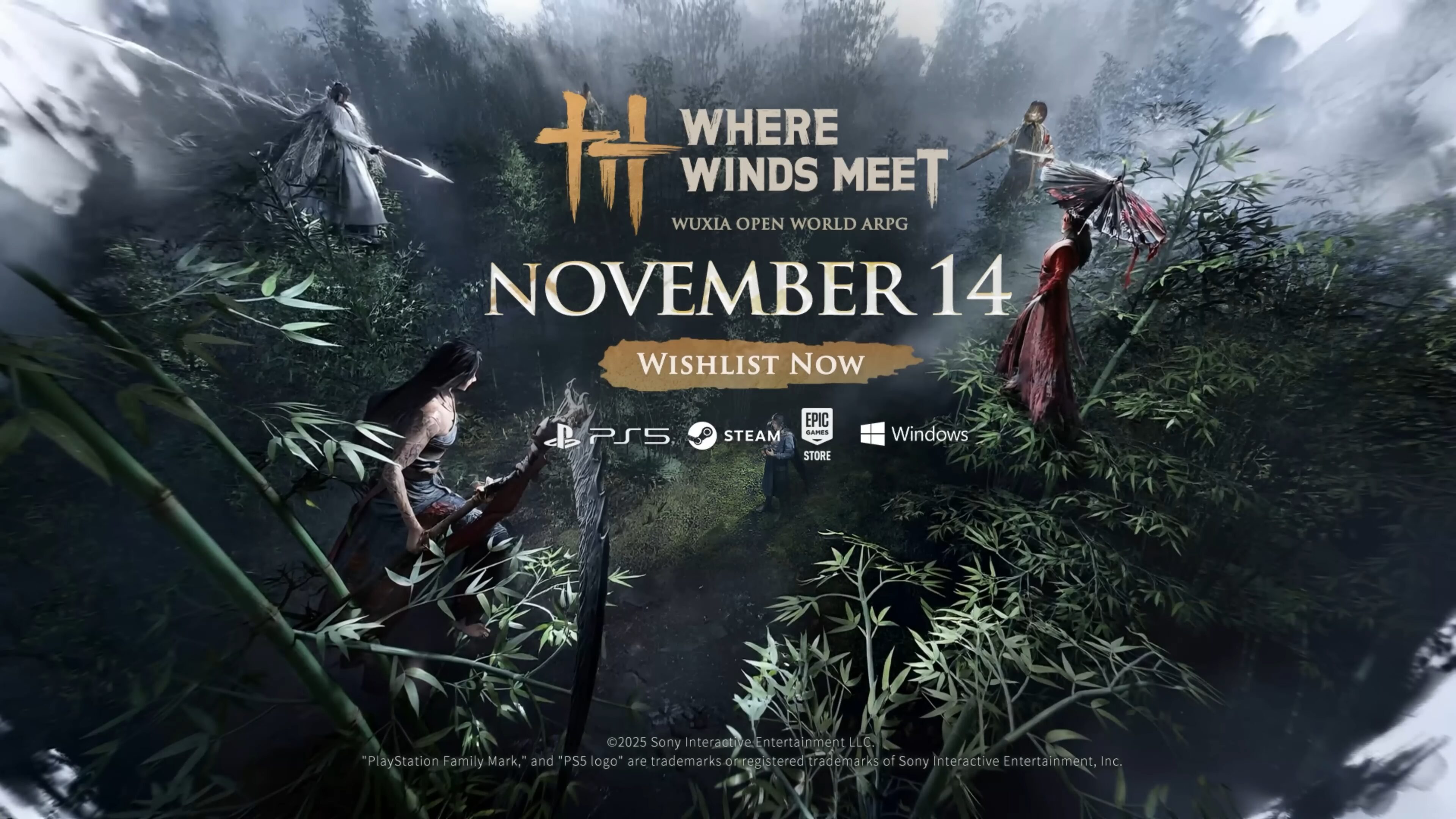 Gamescom 2025: Το Where Winds Meet κυκλοφορεί στις 14&nbsp;Νοεμβρίου