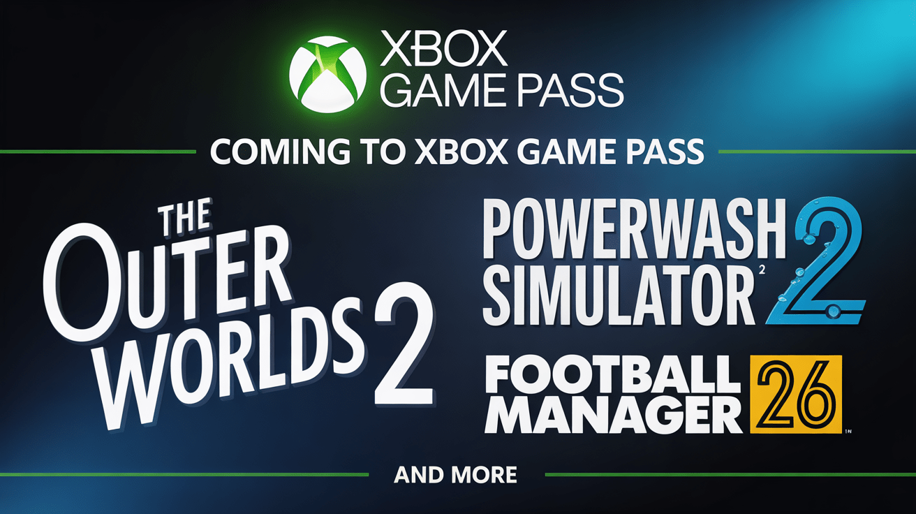 Game Pass: Σαρωτική Εβδομάδα με The Outer Worlds 2, Football Manager 26  & Πολλούς Νέους&nbsp;Τίτλους