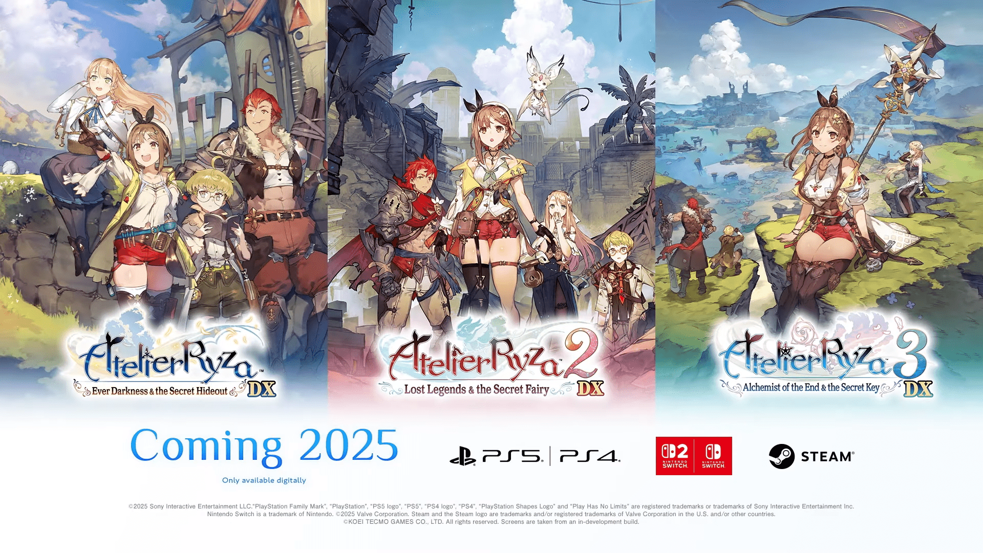 Η KOEI TECMO Κυκλοφορεί το Atelier Ryza Secret Trilogy Deluxe Pack, με Νέες Ιστορίες και&nbsp;Περιεχόμενο
