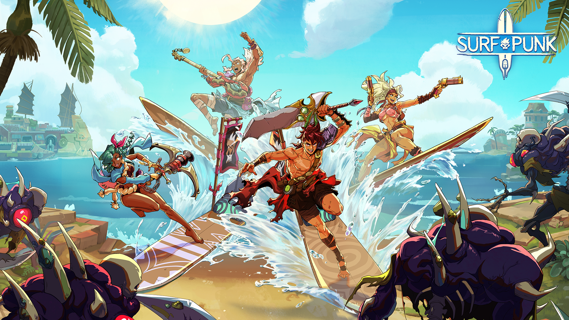 Καβαλήστε το Κύμα και Συλλέξτε Λάφυρα: Το «Surfpunk» της Double Stallion Χτυπά το&nbsp;Τσουνάμι