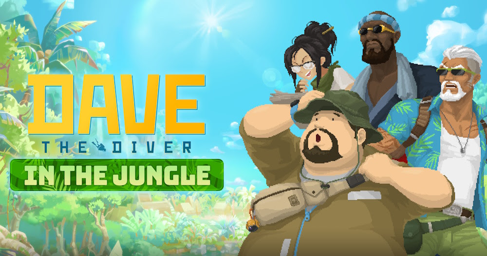 Dave the Diver «In the Jungle» DLC: 10 ώρες νέου περιεχομένου, καταδύσεις σε γλυκά νερά και η αποκάλυψη της Mobile&nbsp;έκδοσης