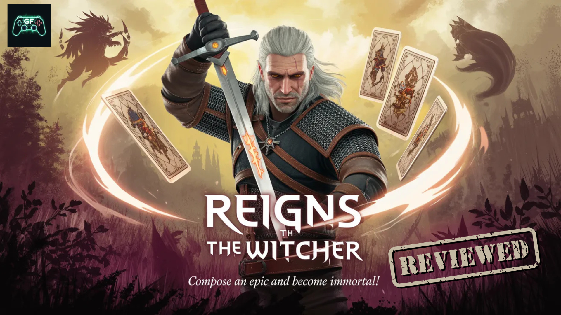 Reigns: The Witcher Review – Μια Έξυπνη Card-Based Περιπέτεια στο Σύμπαν του&nbsp;Witcher